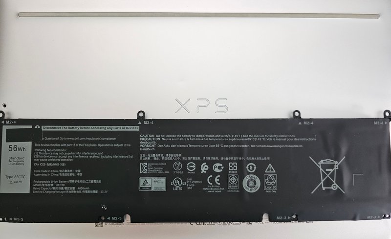 Bateria Dell XPS 15, Precision 5550, etc..