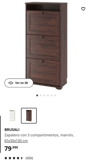 ZAPATERO IKEA BRUSALI NUEVO