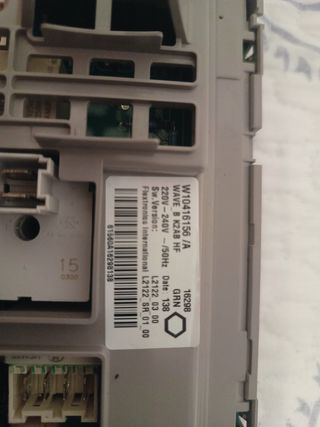 Placa lavadora Whirlpool awoe 10711