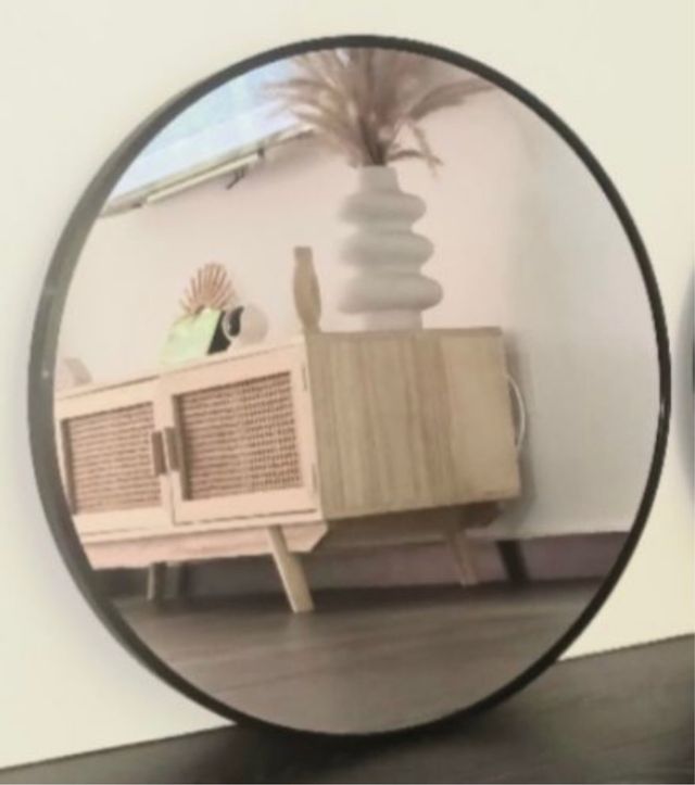 Espejo NEGRO 50cm - NUEVO