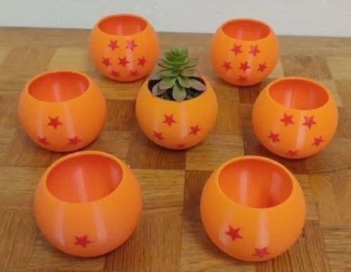 Bola de dragón, dragon ball, bola de drac macetas