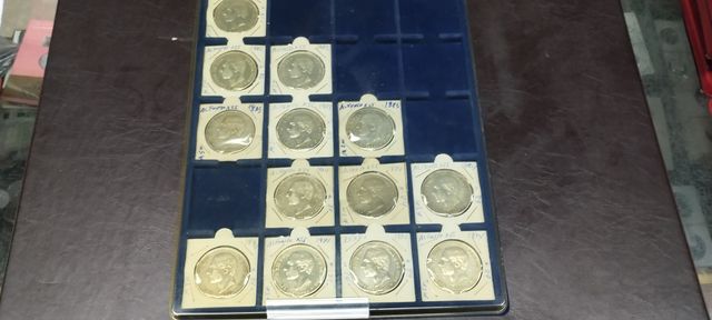 MONEDA PLATA DE ALFONSO XII DE 1884 DE 5 PESETAS