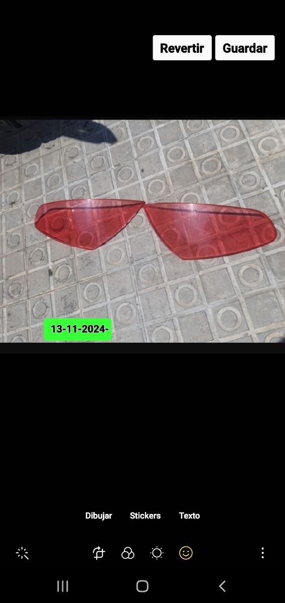 Peugeot 307 c.c cristales de los pilotos traseros