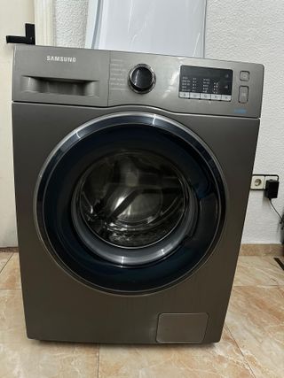 Lavadora Samsung inox