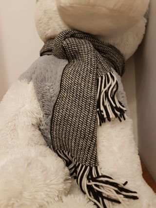 Sciarpa Uomo in Stile Tweed