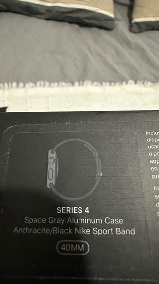 Apple watch serie 4 nike + 40mm