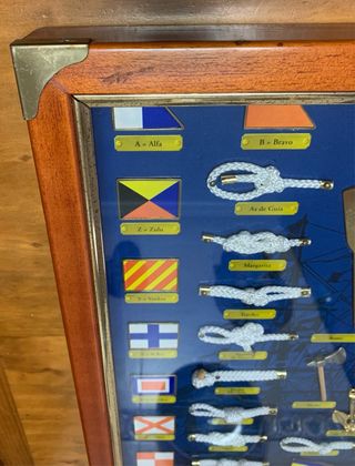 Cuadro nudos marineros