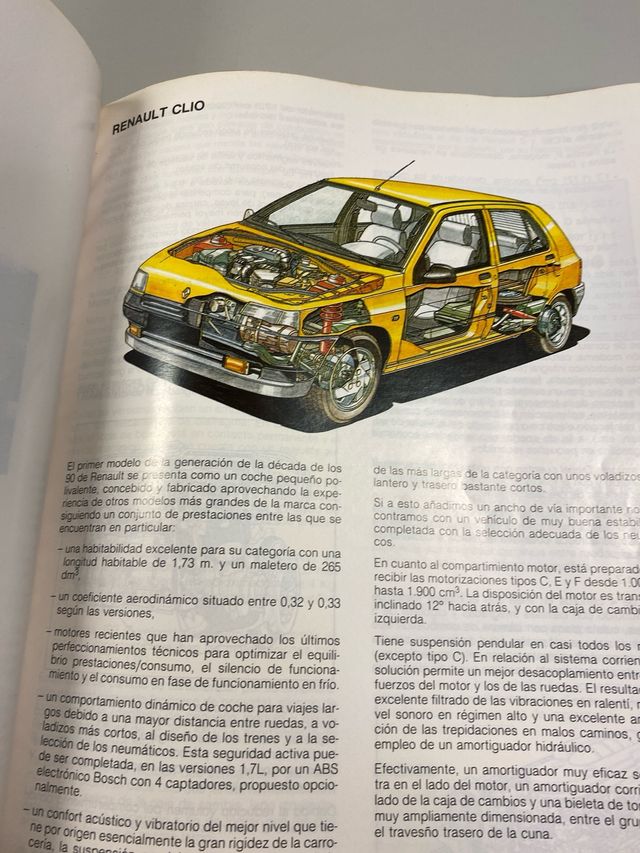 RENAULT CLIO Manual de taller de 1992