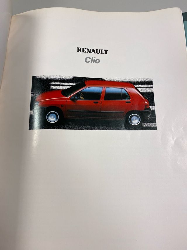 RENAULT CLIO Manual de taller de 1992