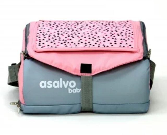 Trona viaje portátil rosa Asalvo