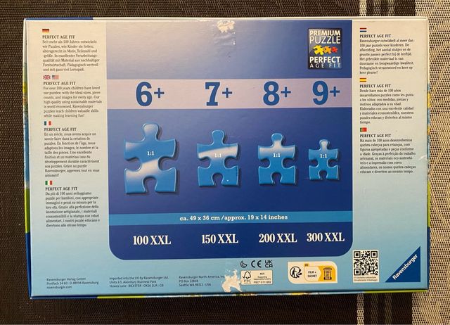 Mappa del mondo di Ravensburger Puzzle