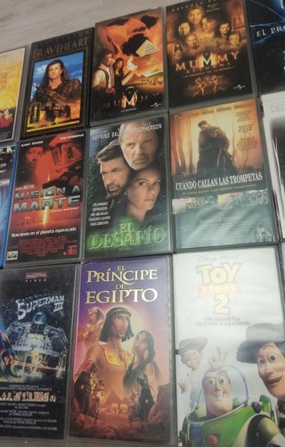 Lote de 44 películas VHS