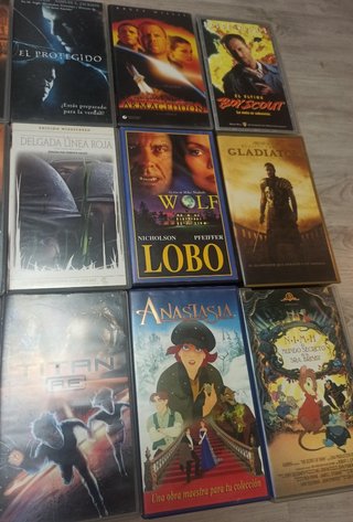Lote de 44 películas VHS