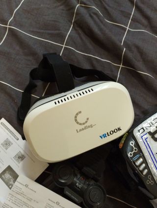 Coche control remoto con gafas de vision