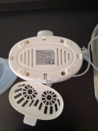 Calienta biberones doble