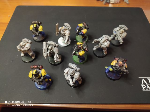 Marines 40k, land speeder, motos