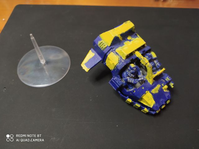 Marines 40k, land speeder, motos