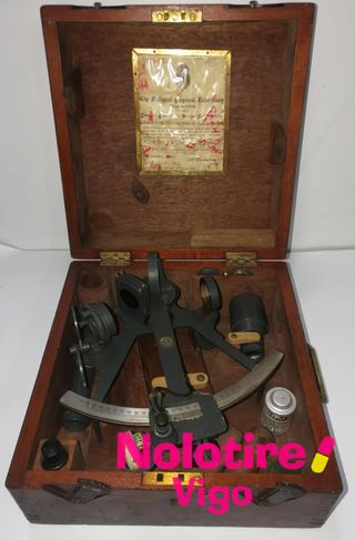 SEXTANTE ANTIGUO INGLES HENRY HUGHES & SON LTD. EN