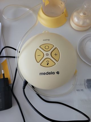 Sacaleches medela swing flex + biberones + tetinas