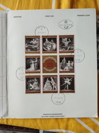 Sellos. 100 Jahre WienerStaatsoper