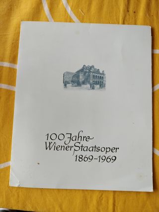 Sellos. 100 Jahre WienerStaatsoper