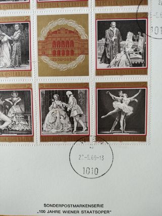 Sellos. 100 Jahre WienerStaatsoper