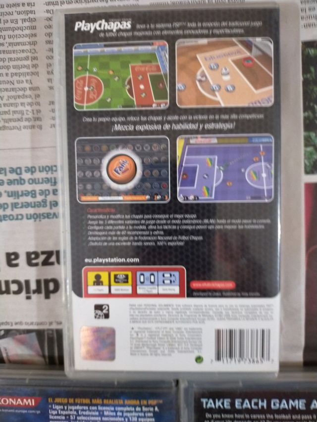 Sony psp futbol lote