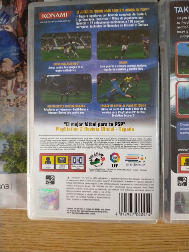 Sony psp futbol lote