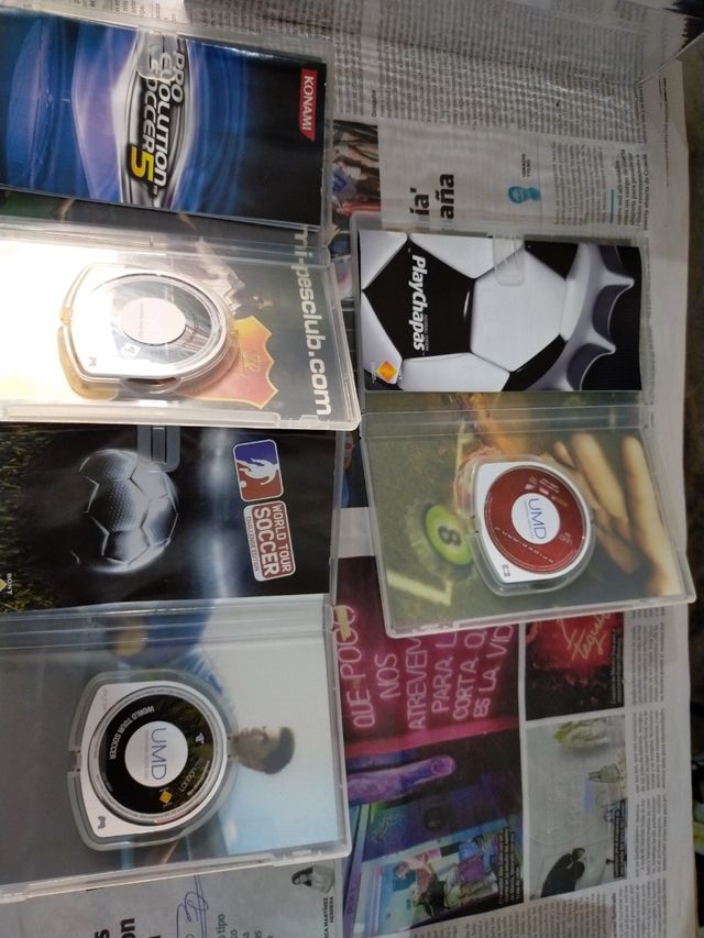 Sony psp futbol lote