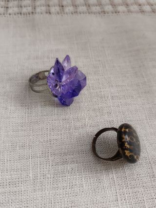 Anillos con diseño único 