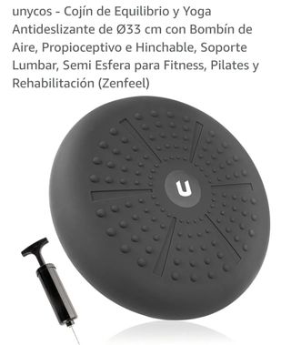 Cojin equilibrio y pesas tobilleras