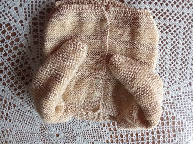 Conjunto bebé manualidad hecha por mi