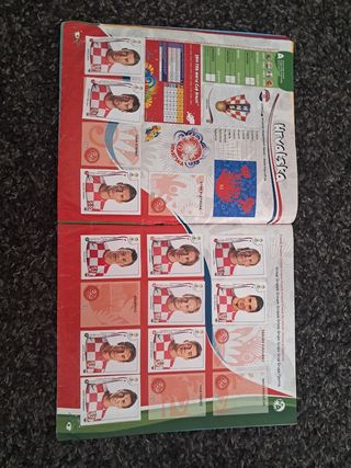 Album mundial 2014 (cromo de messi y cr7 incluido)