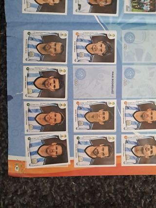 Album mundial 2014 (cromo de messi y cr7 incluido)