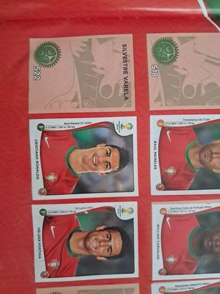 Album mundial 2014 (cromo de messi y cr7 incluido)