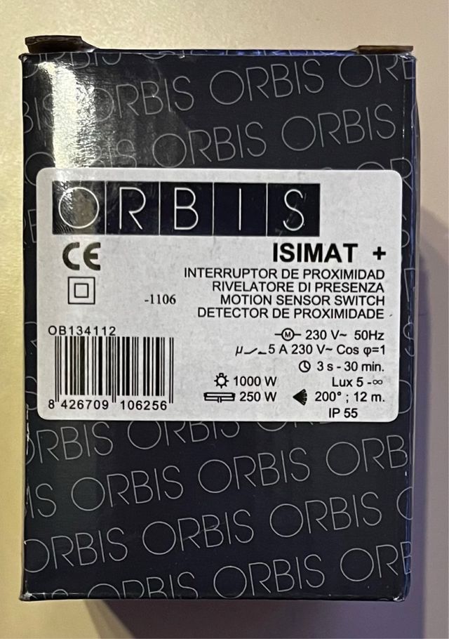 Detector de presencia a 220V