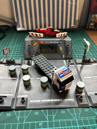 Lego racers 8198 accidente en la rampa