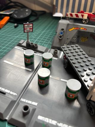 Lego racers 8198 accidente en la rampa