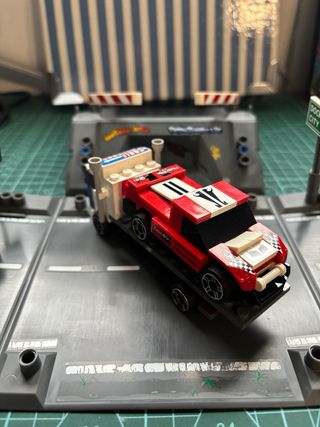 Lego racers 8198 accidente en la rampa