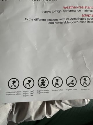 Saco de invierno Y NIEVE bugaboo Alto Rendimiento