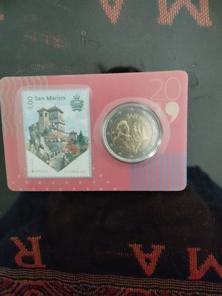 Lote 3 coincard euros San Marino