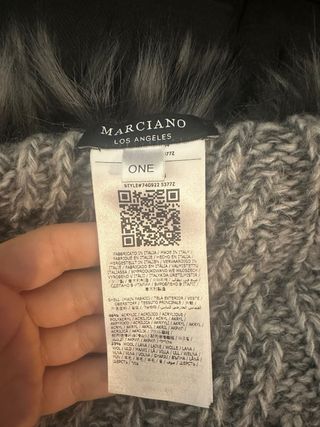 Scialle pelliccioto in lana MADE IN ITALY