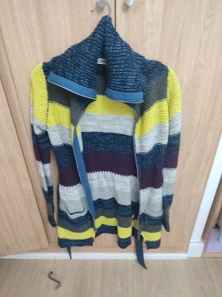Chaqueta punto /lana colores 