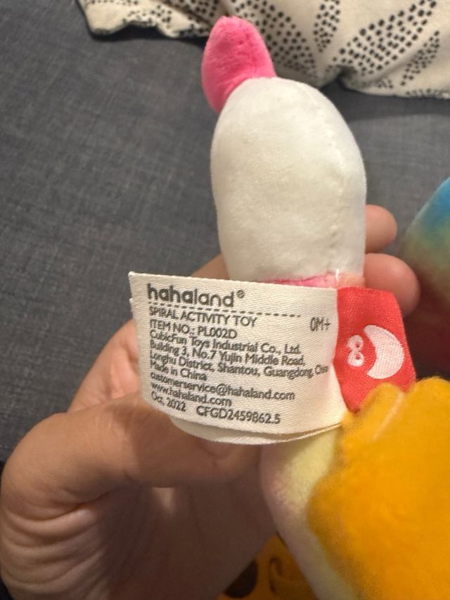 Espiral para silla de paseo juguete 