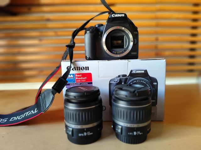 Camara reflex Canon EOS 1000D