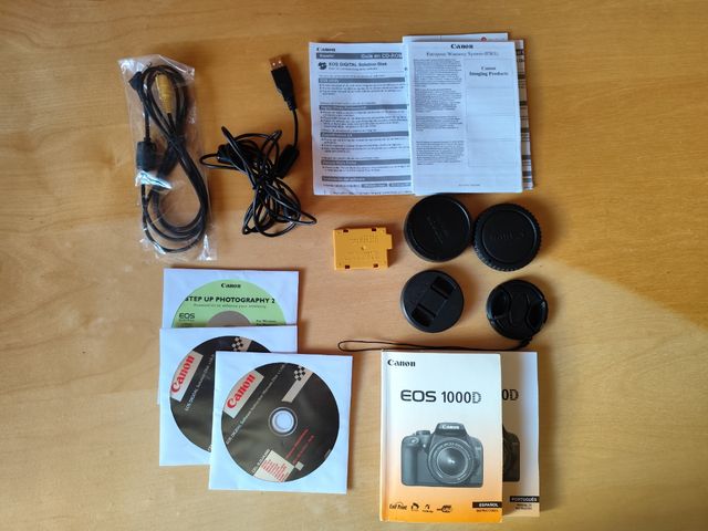 Camara reflex Canon EOS 1000D