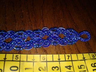 Set 3 bracciali in macramè homemade
