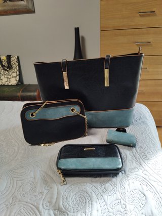 Bolso  mujer 4 piezas