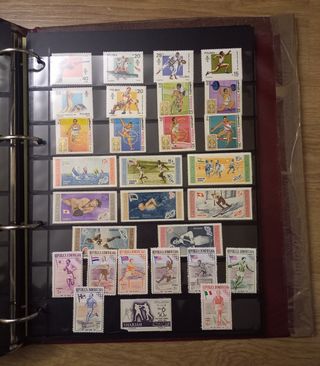 Colección de sellos de Olimpiadas