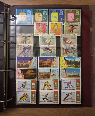 Colección de sellos de Olimpiadas